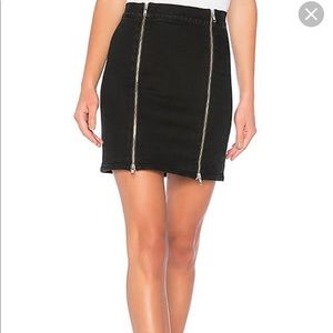 AGOLDE Denim zipper Skirt size 28